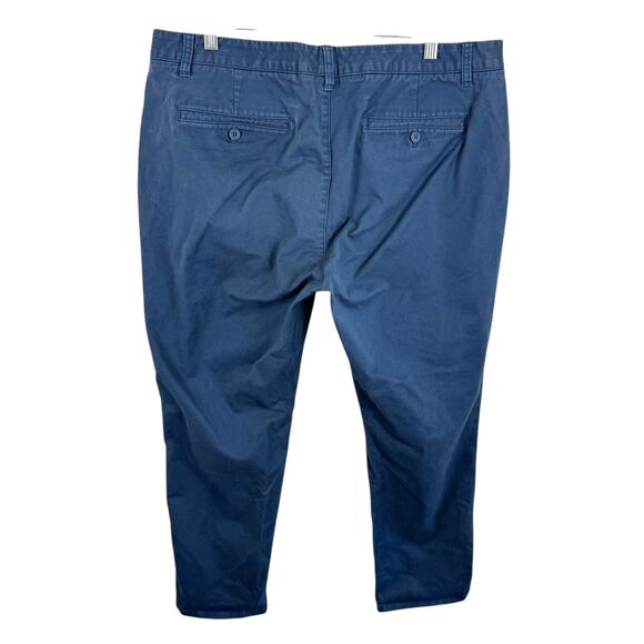 Bonobos Cotton Navy Blue Straight Leg Chino Pants Men's Size 38 x 28 - Picture 2 of 8